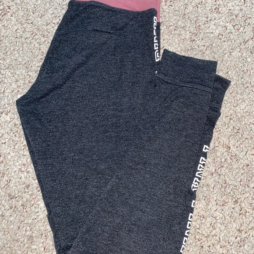 Victoria's Secret Charcoal and Mauve Joggers